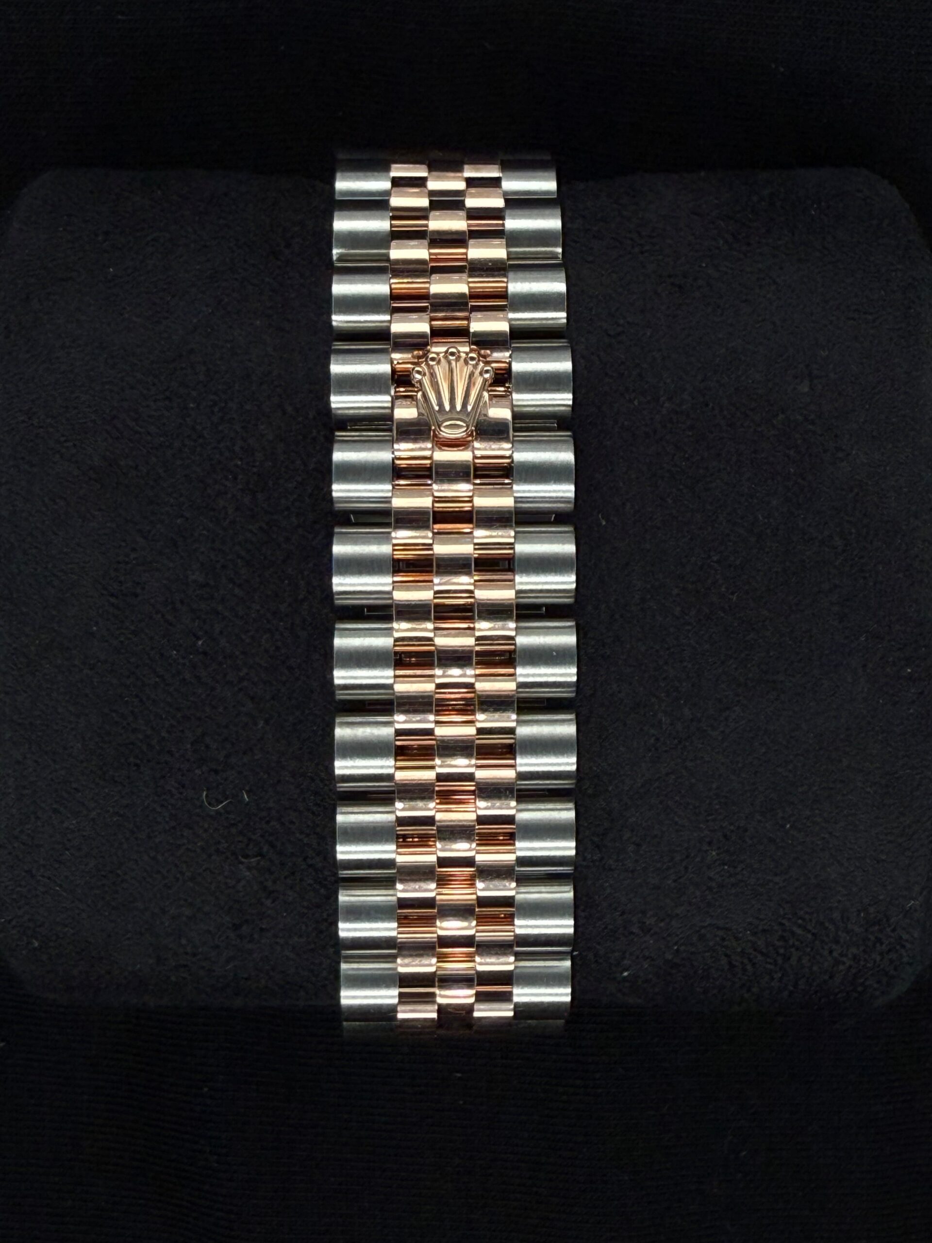 Rolex Datejust 31 Sundust Pink ‘Sticks’ Dial Jubilee Two Tone Rose Gold 278271 | 2025 | 31mm - Image 6