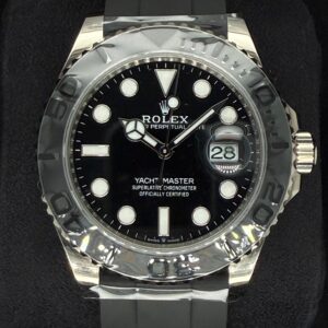 Rolex Yacht-Master 42 Black Dial 18ct White Gold Oysterflex 226659 | 2023 | 42mm