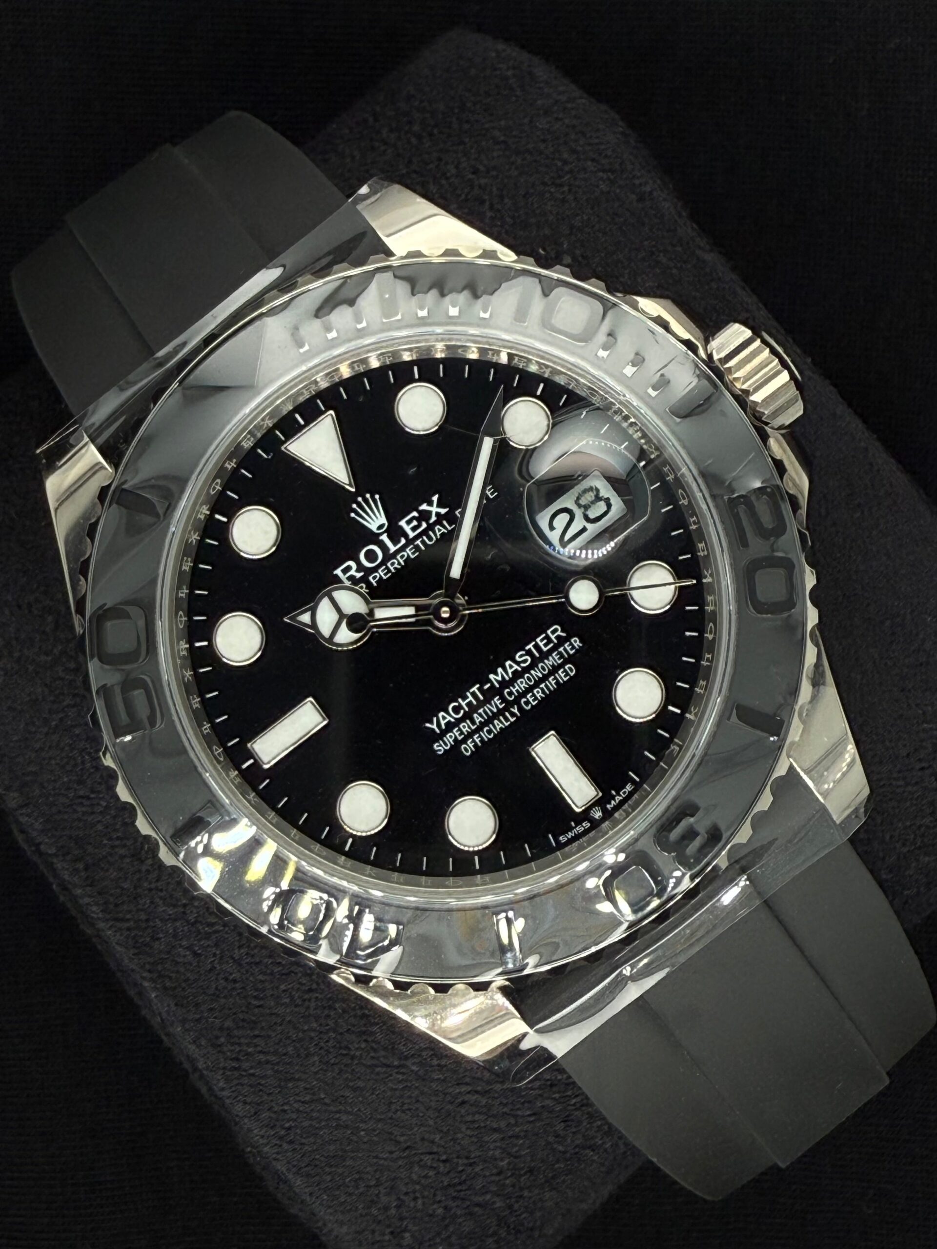 Rolex Yacht-Master 42 Black Dial 18ct White Gold Oysterflex 226659 | 2024 | 42mm - Image 2
