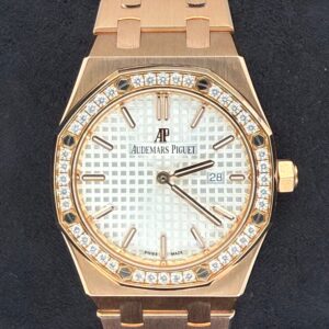 Audemars Piguet Royal Oak Selfwinding Rose Gold Diamond Bezel 15551OR.ZZ.1356OR.01 | 2017 | 37mm