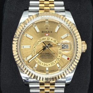 Rolex Sky-Dweller Two Tone Yellow Gold Champagne Dial 326933 | 2023 | 42mm