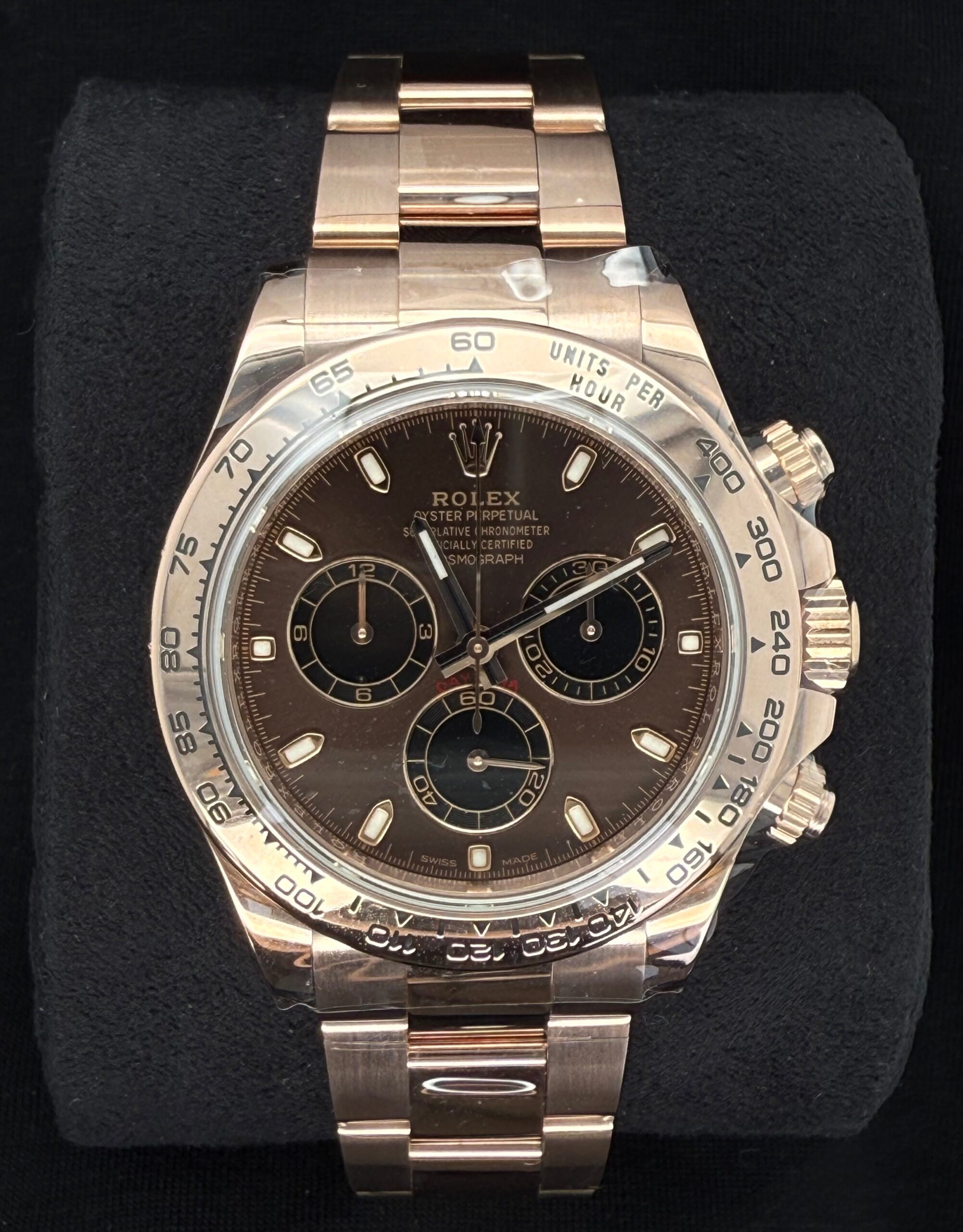 Rolex Cosmograph Daytona Chocolate Dial Everose Gold 116505 | 2025 | 40mm
