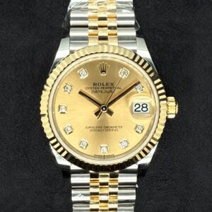 Rolex Datejust 31 Champagne Diamond Dial Jubilee Two Tone 278273 | 2025 | 31mm