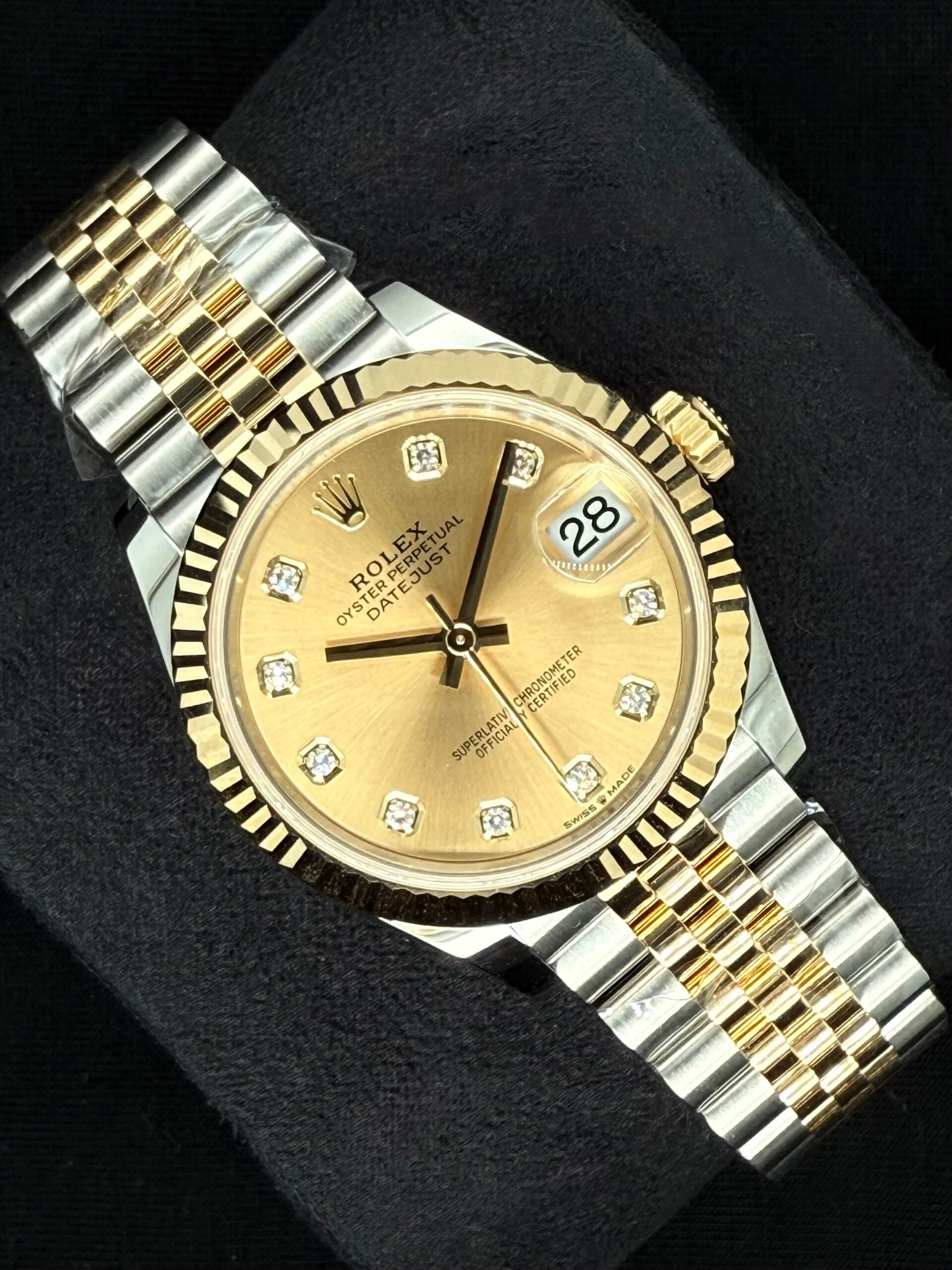 Rolex Datejust 31 Champagne Diamond Dial Jubilee Two Tone 278273 | 2025 | 31mm - Image 2