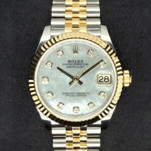 Rolex Datejust 31 "MOP" Mother of Pearl Diamond Dial Jubilee Two Tone 278273 | 2025 | 31mm