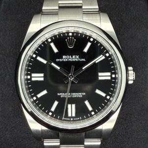Rolex Oyster Perpetual 41 Black Dial Oyster Bracelet 124300 | 2025 | 41mm
