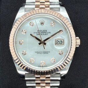 Rolex Datejust 41 Mother of Pearl ‘MOP’ Diamond Dial Fluted Jubilee 126331 | 2022 | 41mm