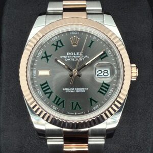 Rolex Datejust 41 Two Tone Everose Gold Wimbledon 126331 | 2024 | 41mm