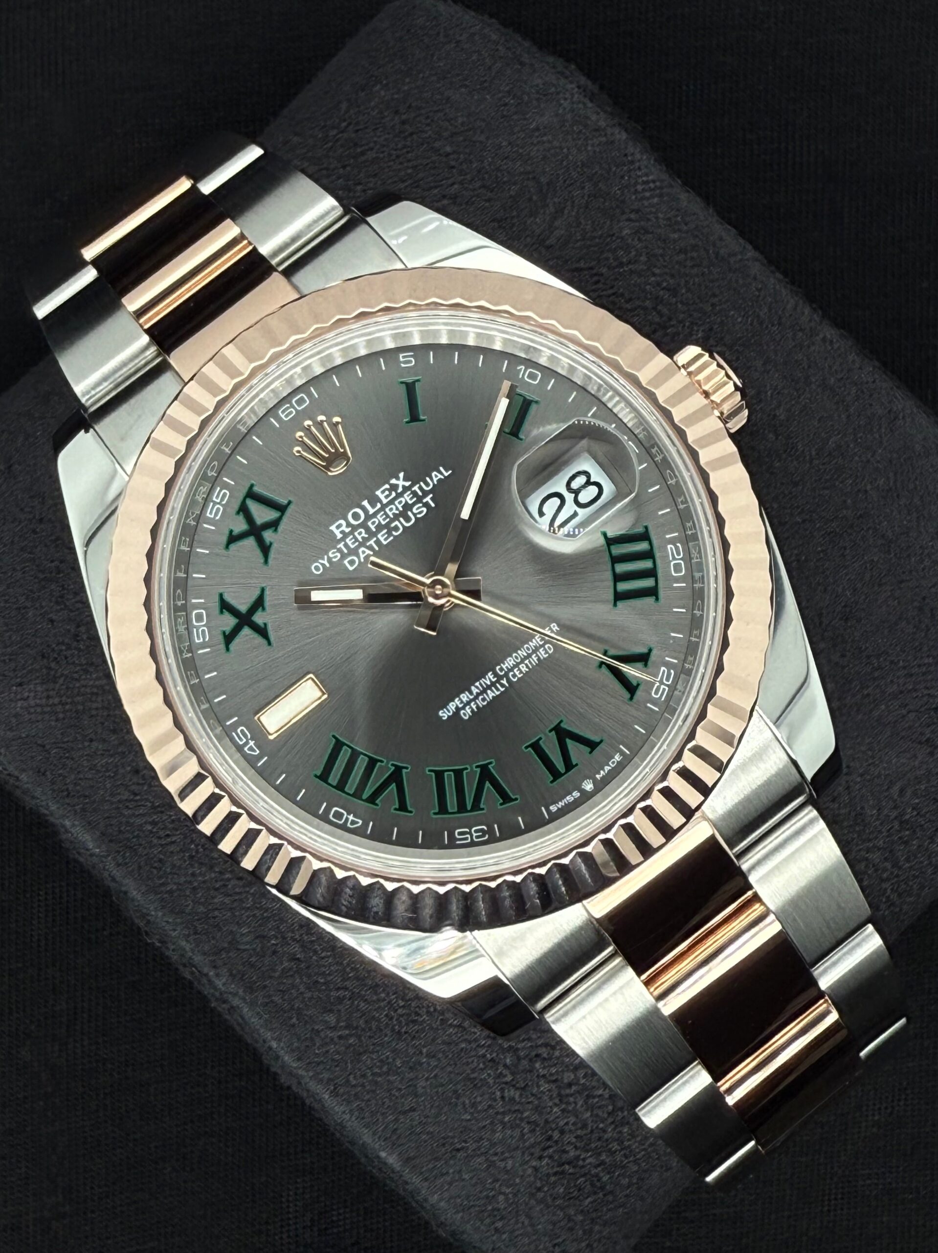 Rolex Datejust 41 Two Tone Everose Gold Wimbledon 126331 | 2024 | 41mm - Image 2