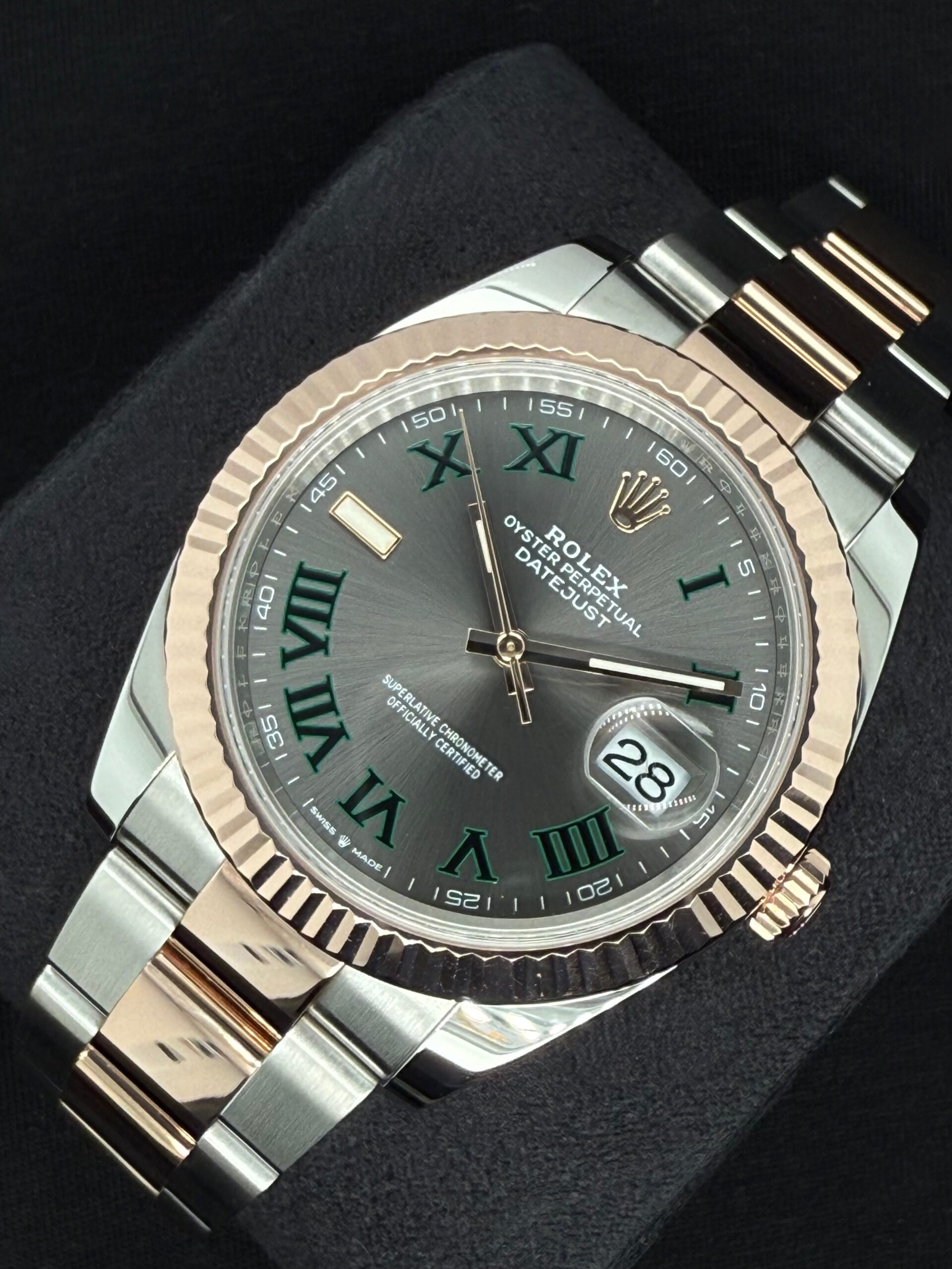Rolex Datejust 41 Two Tone Everose Gold Wimbledon 126331 | 2024 | 41mm - Image 3