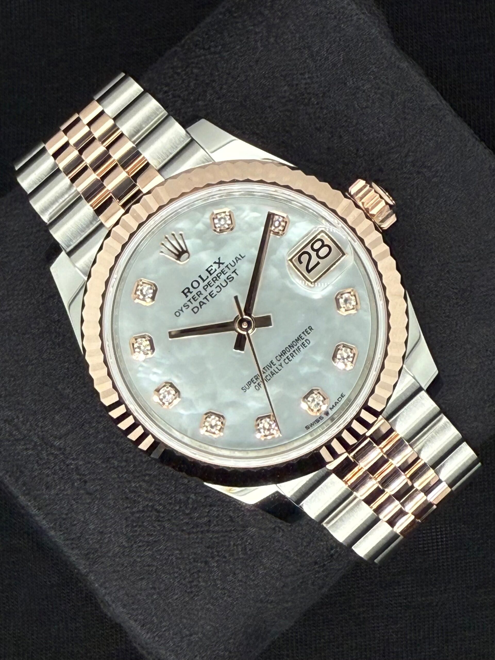Rolex Datejust 31 "MOP" Mother of Pearl Diamond Dial Jubilee Two Tone 278271 | 2025 | 31mm - Image 2