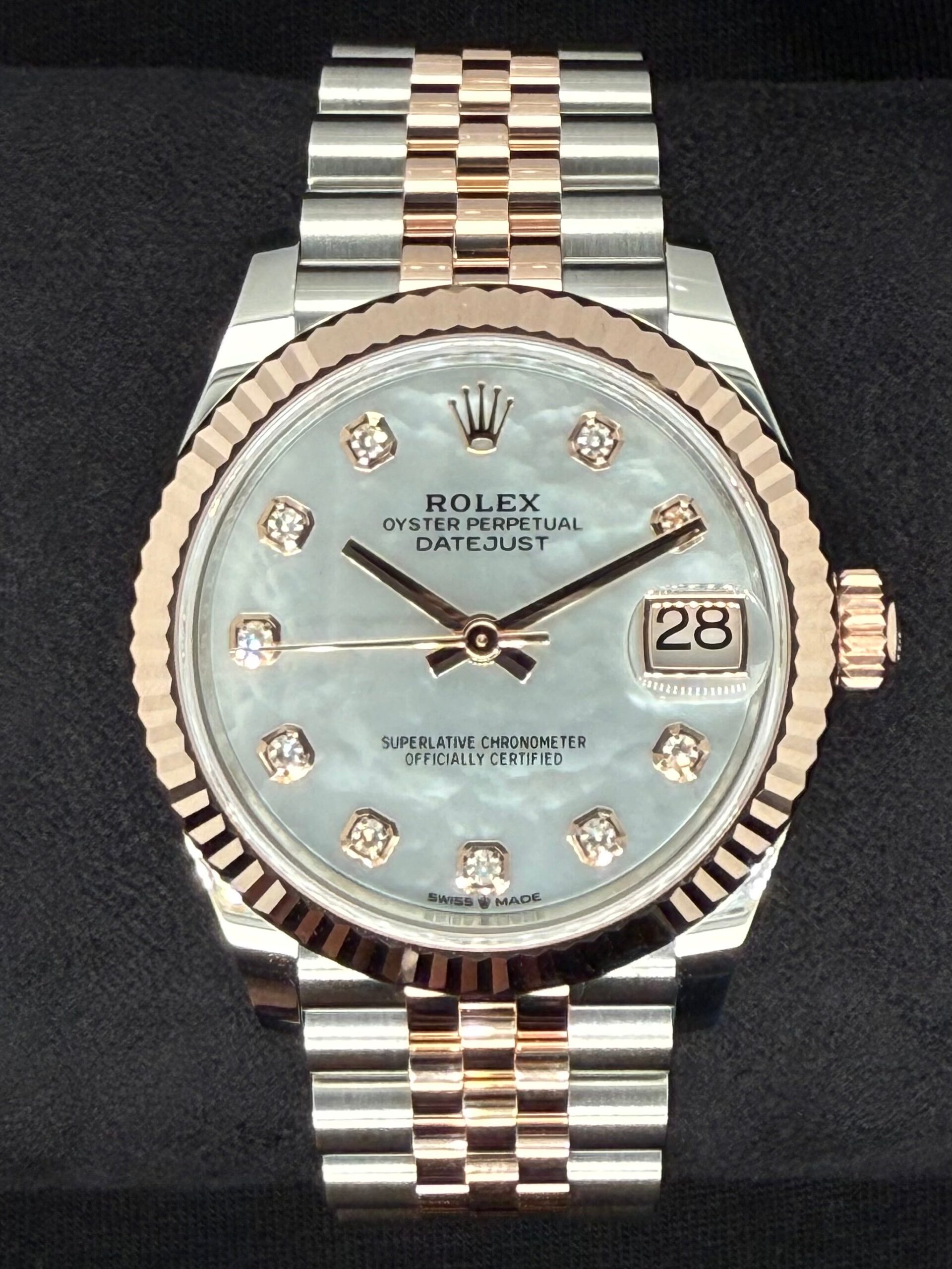 Rolex Datejust 31 "MOP" Mother of Pearl Diamond Dial Jubilee Two Tone 278271 | 2025 | 31mm