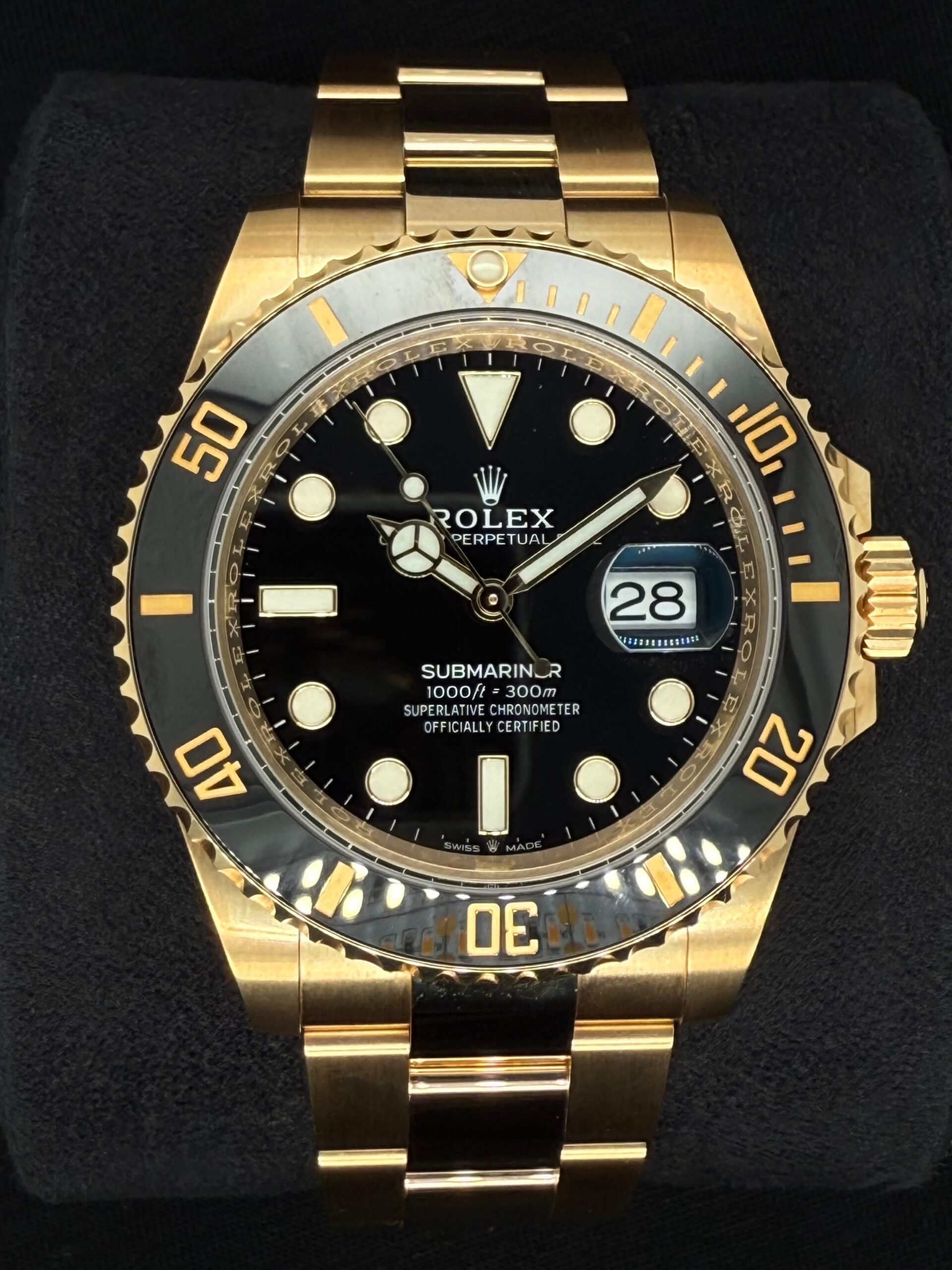 Rolex Submariner Black Dial 'Blacksy' Yellow Gold 126618LN | 2022 | 41mm