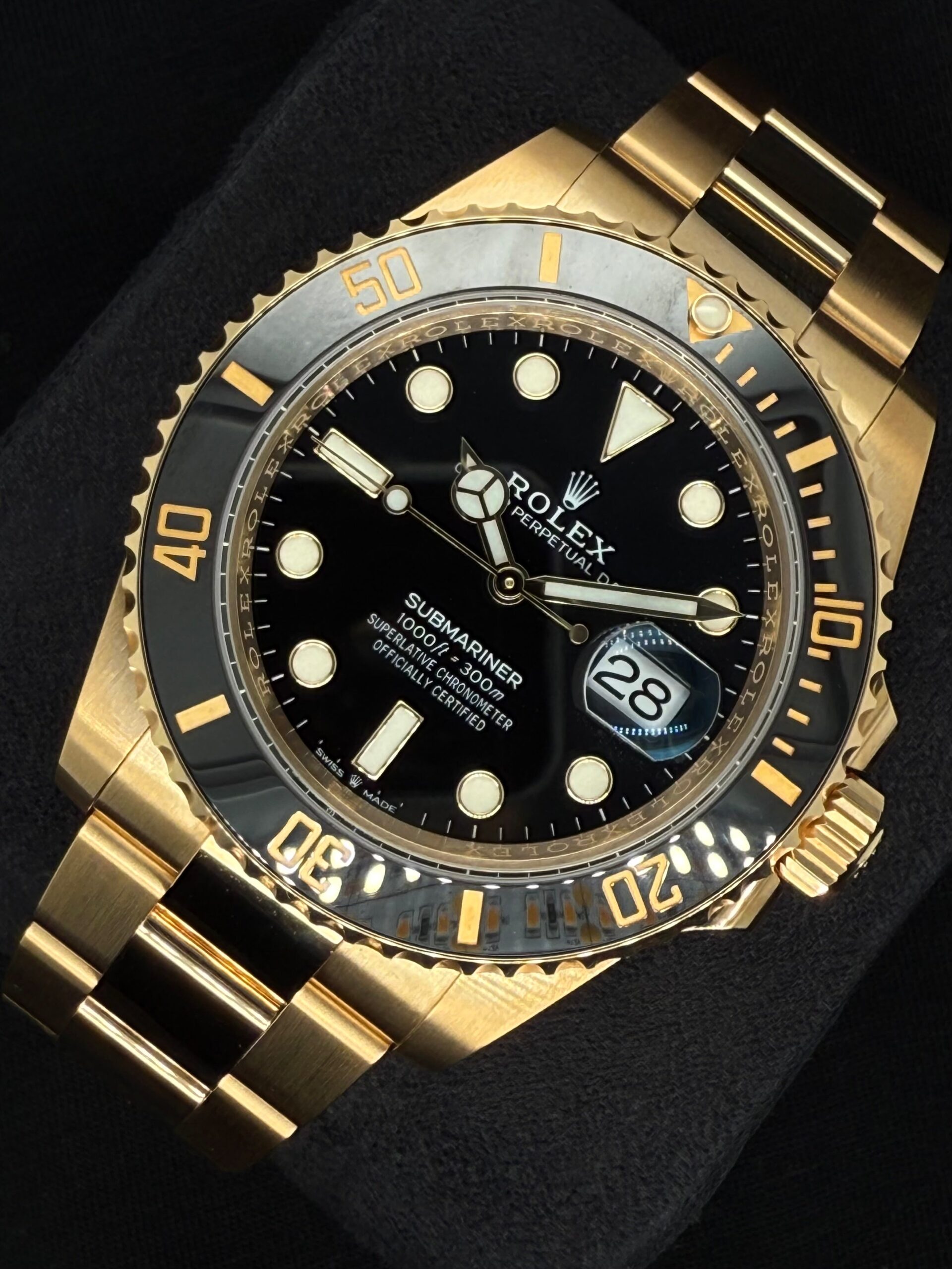 Rolex Submariner Black Dial 'Blacksy' Yellow Gold 126618LN | 2022 | 41mm - Image 3