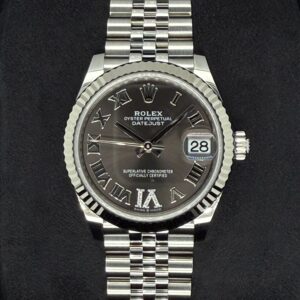 Rolex Datejust 31 Dark Grey Roman Diamond Dial Jubilee 278274 | 2025 | 31mm