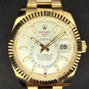 Rolex Sky-Dweller 18ct Yellow Gold White Dial 326938 | 2022 | 42mm