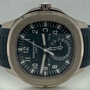 Patek Philippe Aquanaut Travel Time Blue-Gray Dial White Gold 5164G-001 | 2024 | 40.8mm