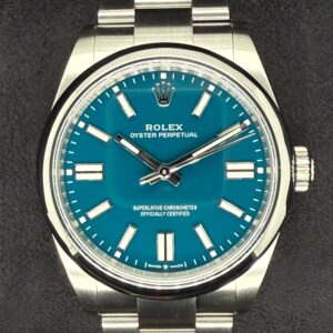 Rolex Oyster Perpetual 41 Med Blue Dial Oyster Bracelet 134300 | 2025 | 41mm