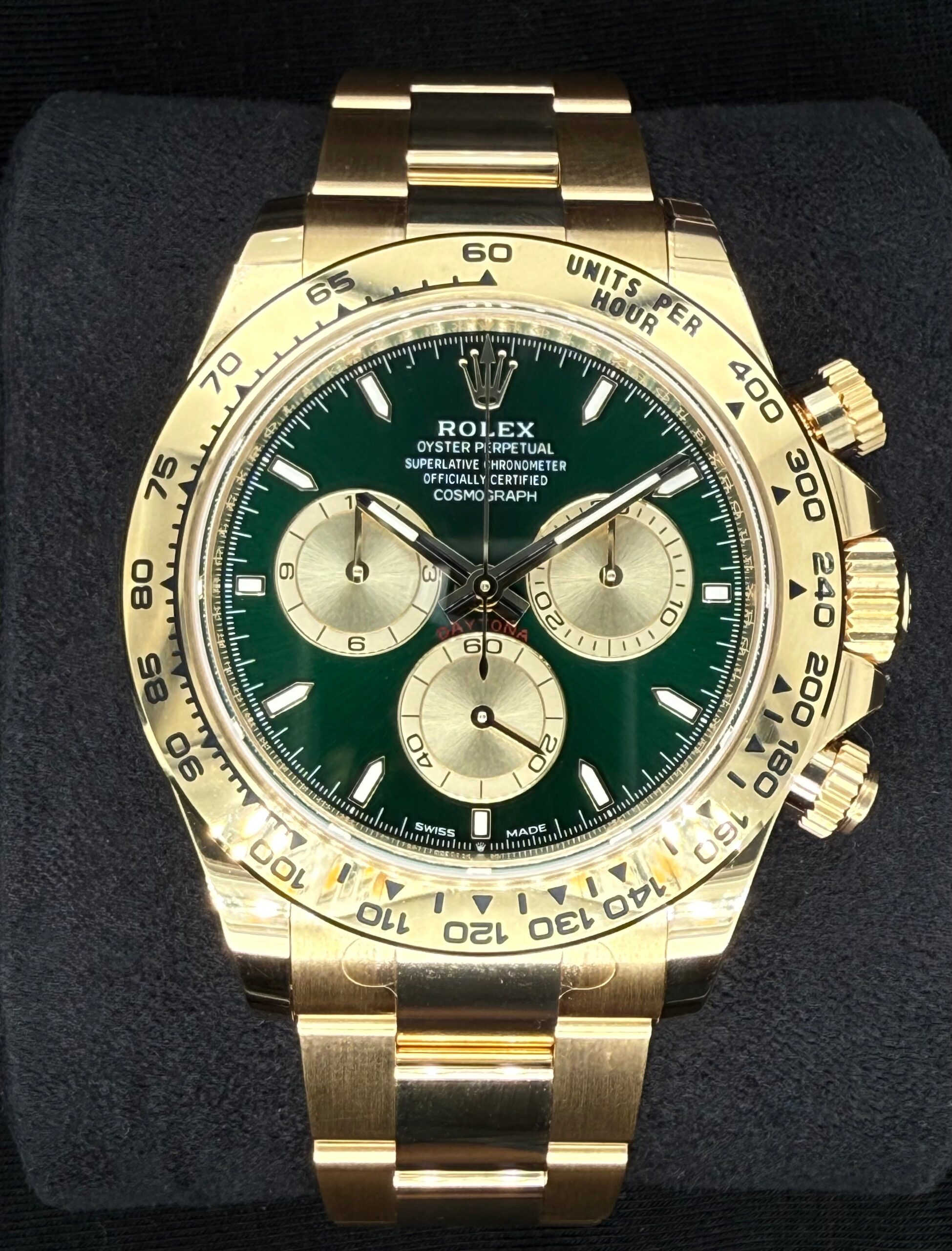 Rolex Daytona “John Mayer” Yellow Gold Green Dial 126508 | 2025 | 40mm