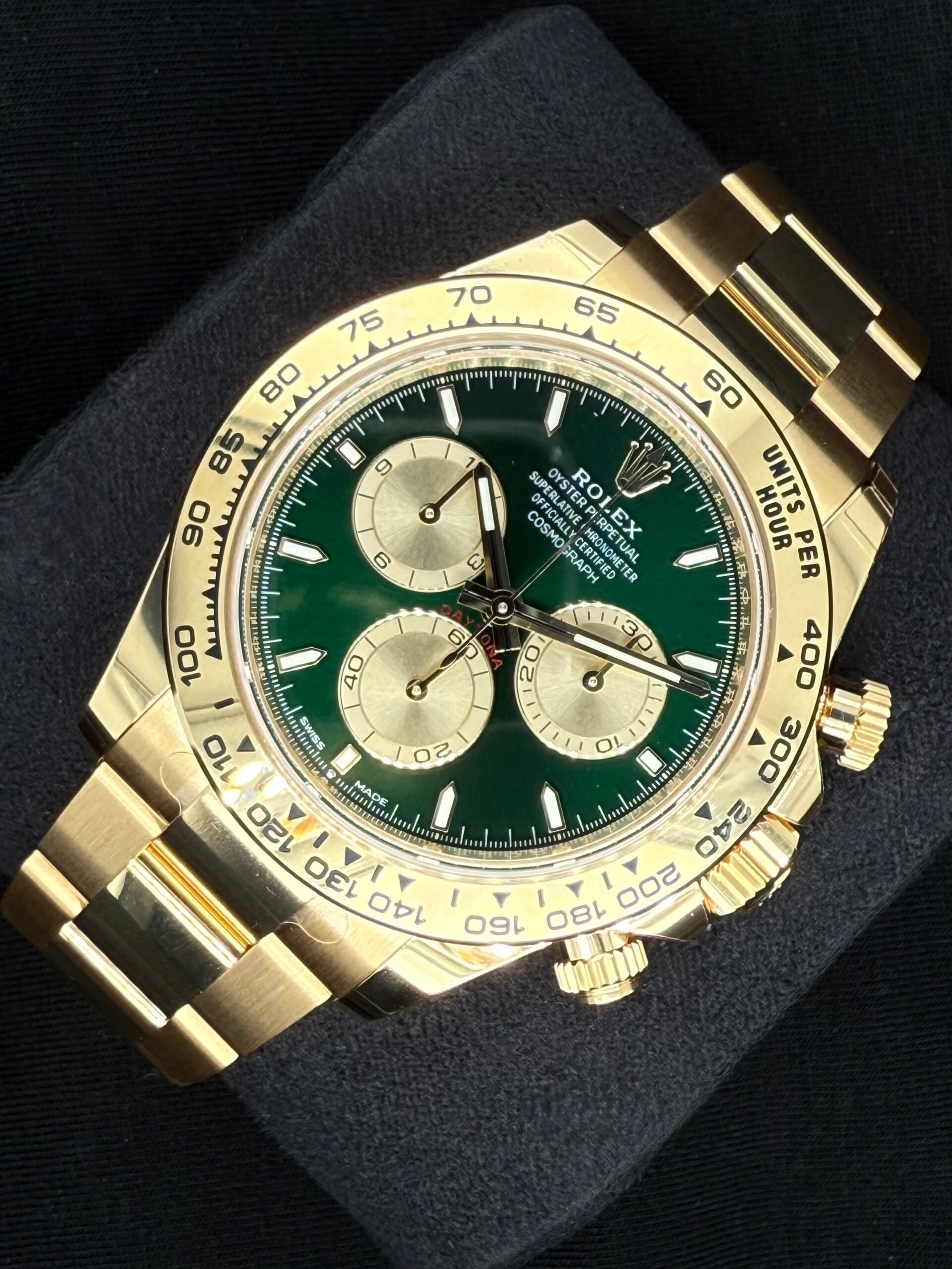 Rolex Daytona “John Mayer” Yellow Gold Green Dial 126508 | 2025 | 40mm - Image 3