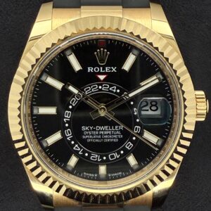 Rolex Sky-Dweller Yellow Gold Black Dial Oysterflex 336238 | 2025 | 42mm