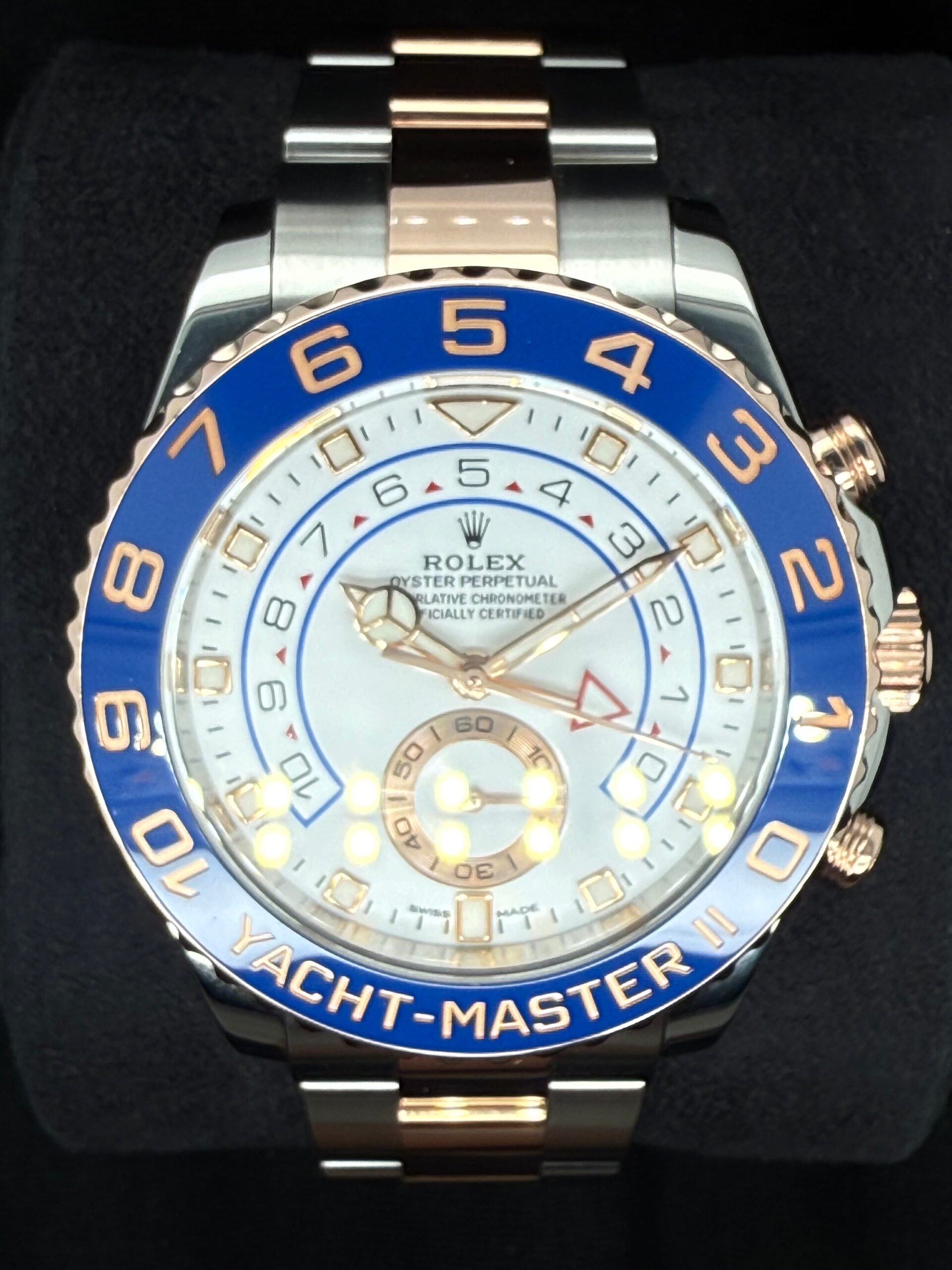 Rolex Yacht-Master 2 Two Tone Rose Gold 116681 | 2019 | 44mm