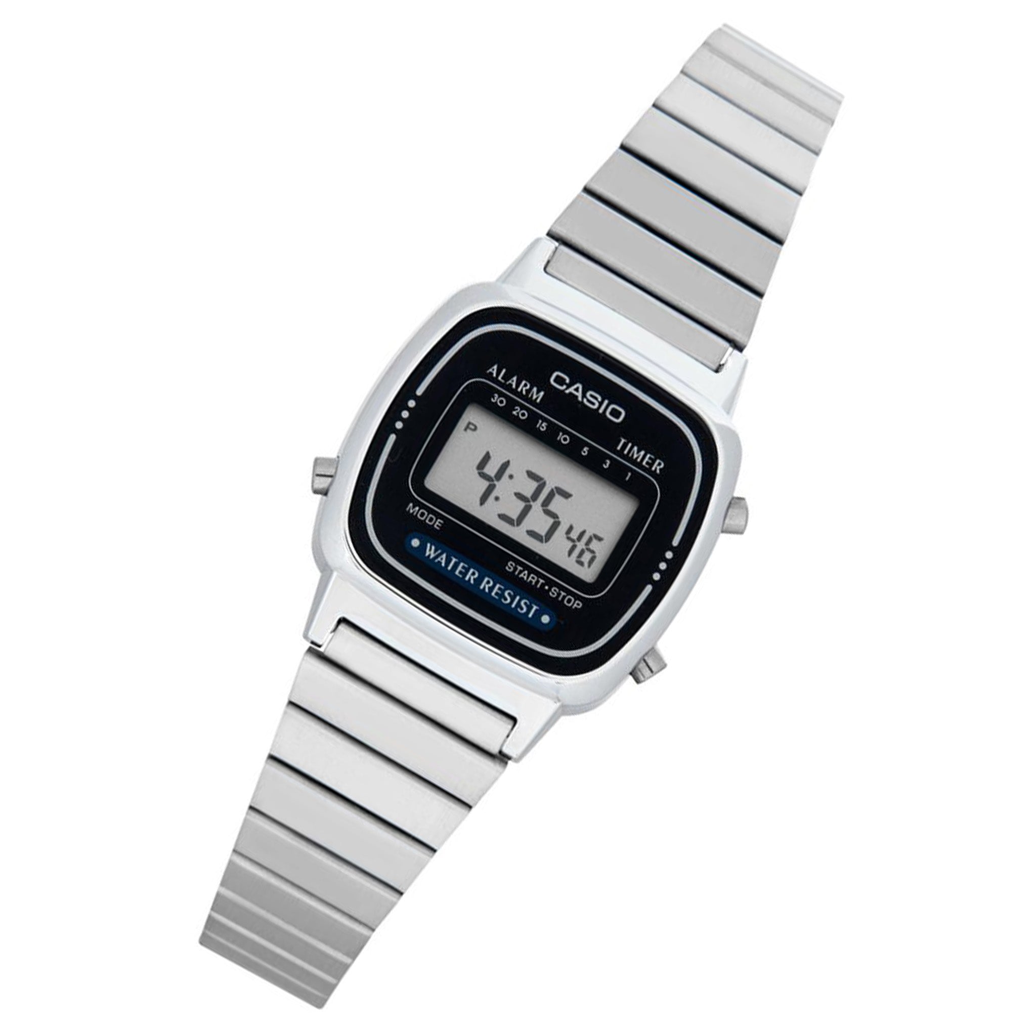 Casio Classic Stainless Steel Digital Women's Watch - LA670WA-2D - Image 2
