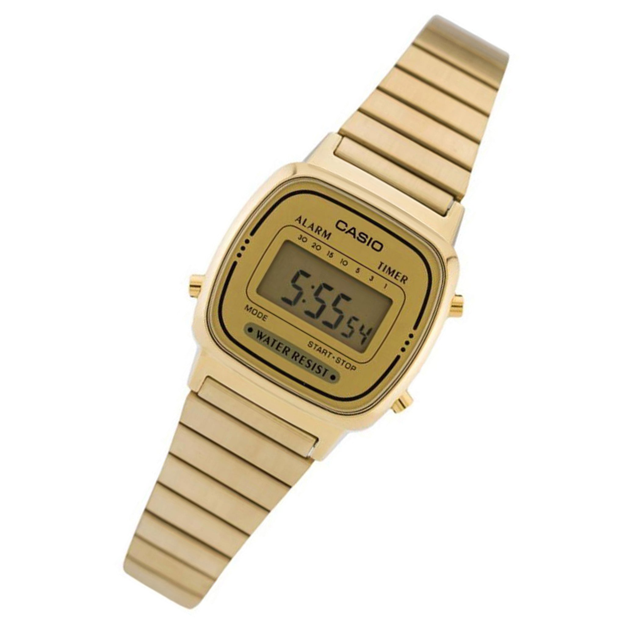 Casio Retro Gold Steel Women's Watch - LA670WGA-9 - Image 2