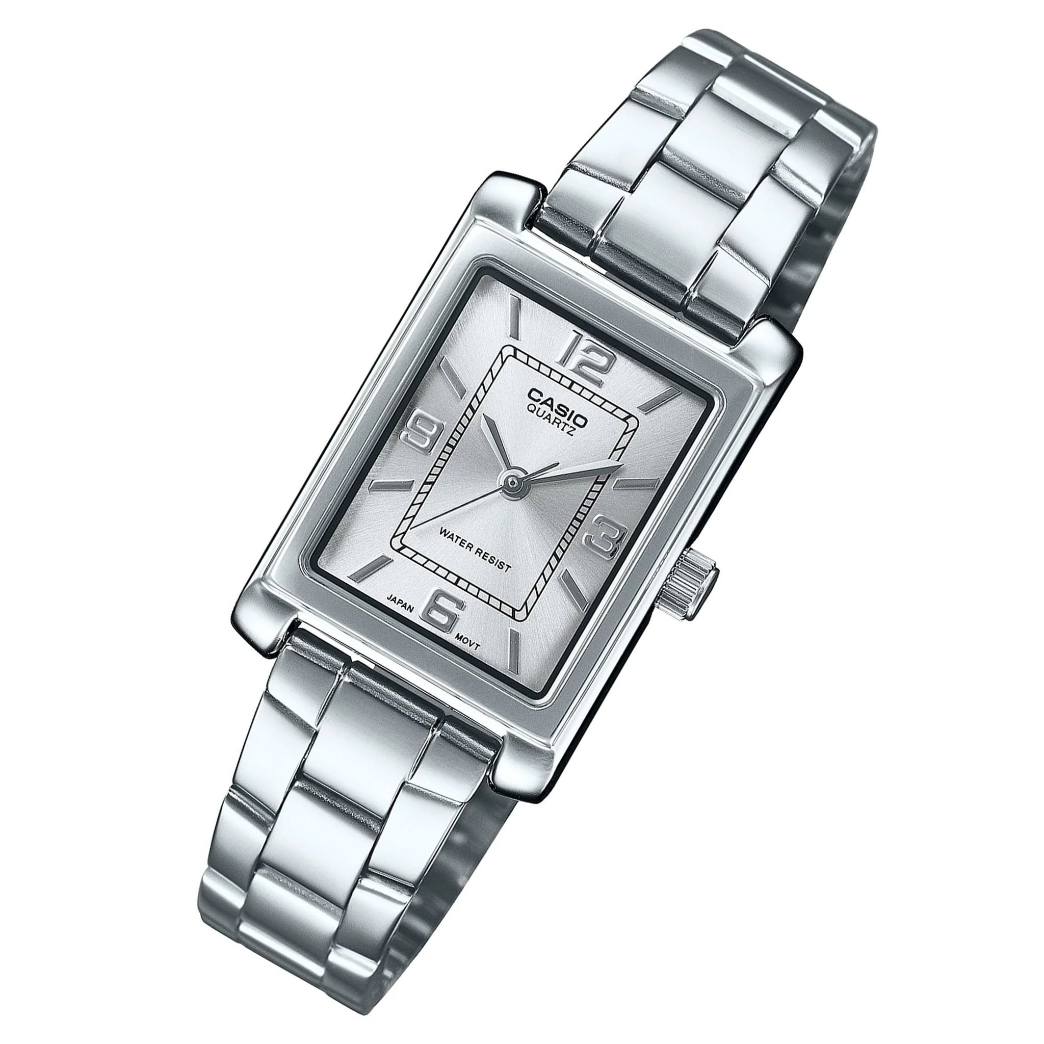 Casio Stainless Steel Silver White Dial Women's Watch - LTP1234DD-7A - Image 2