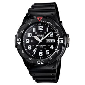 Casio Classic Diver-Look Black Resin Men's Watch - MRW200H-1B