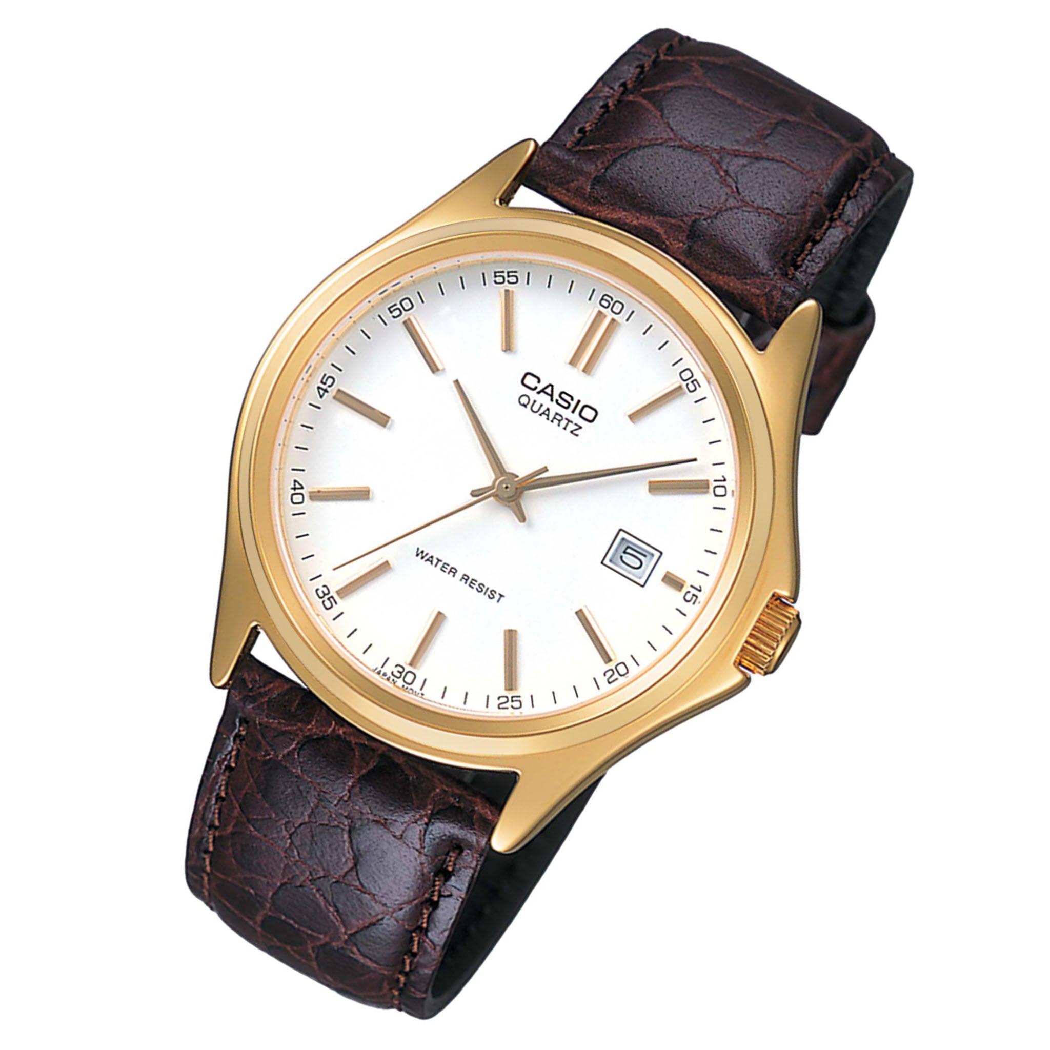 Casio Classic Brown Leather Men's Watch - MTP1183Q-7A - Image 2