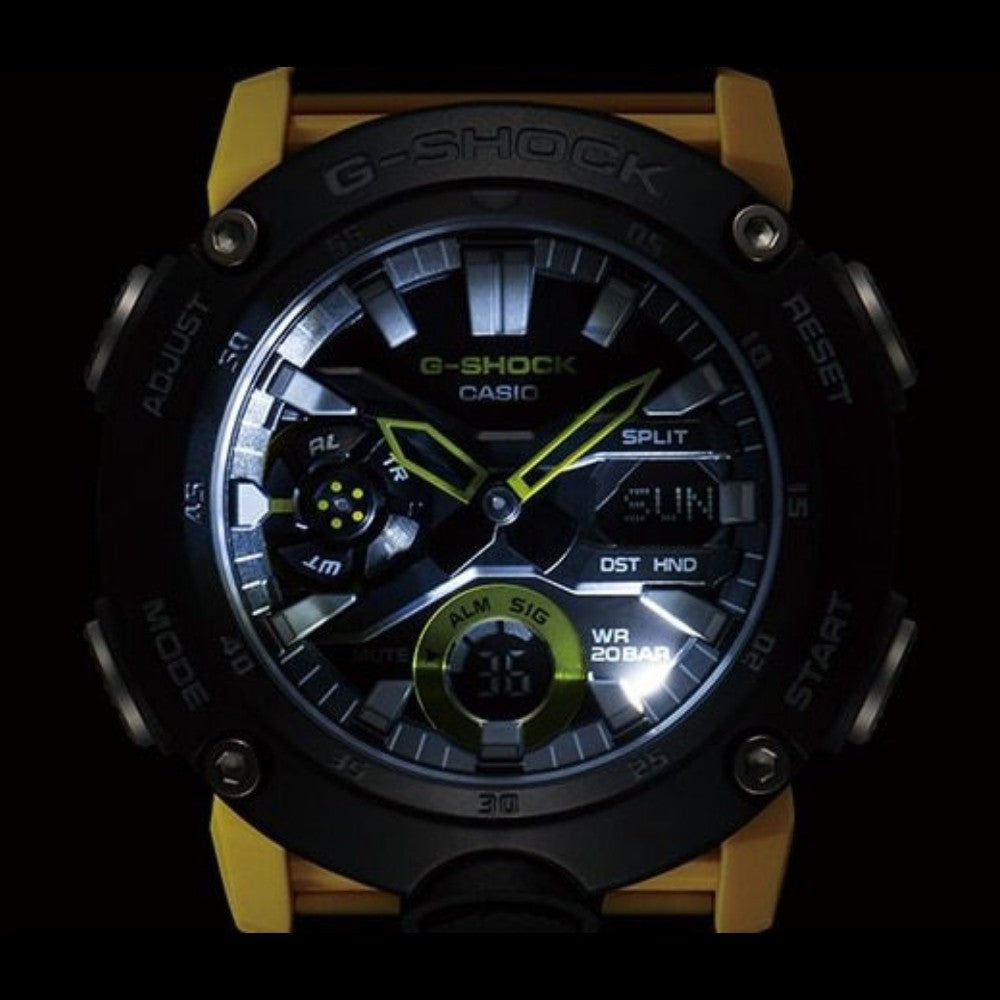 Casio G-SHOCK Carbon Core Guard Men's Watch - GA2000-1A9 - Image 7