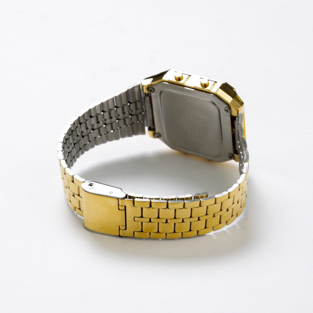 Casio Retro Gold Steel Digital Dial Unisex Watch - A500WGA-9D - Image 5