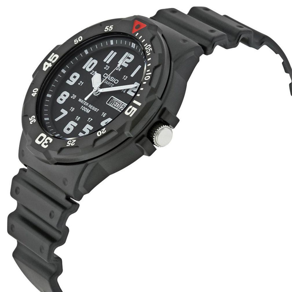 Casio Classic Diver-Look Black Resin Men's Watch - MRW200H-1B - Image 3