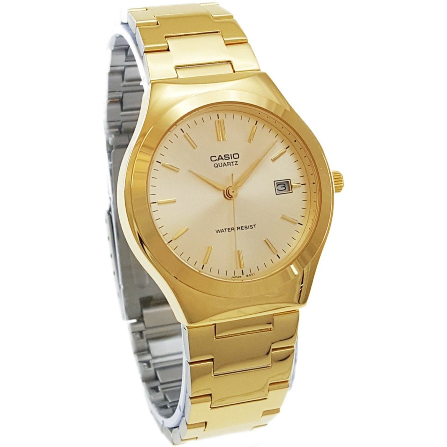 Casio Classic Gold Steel Men's Watch - MTP1170N-9A - Image 5