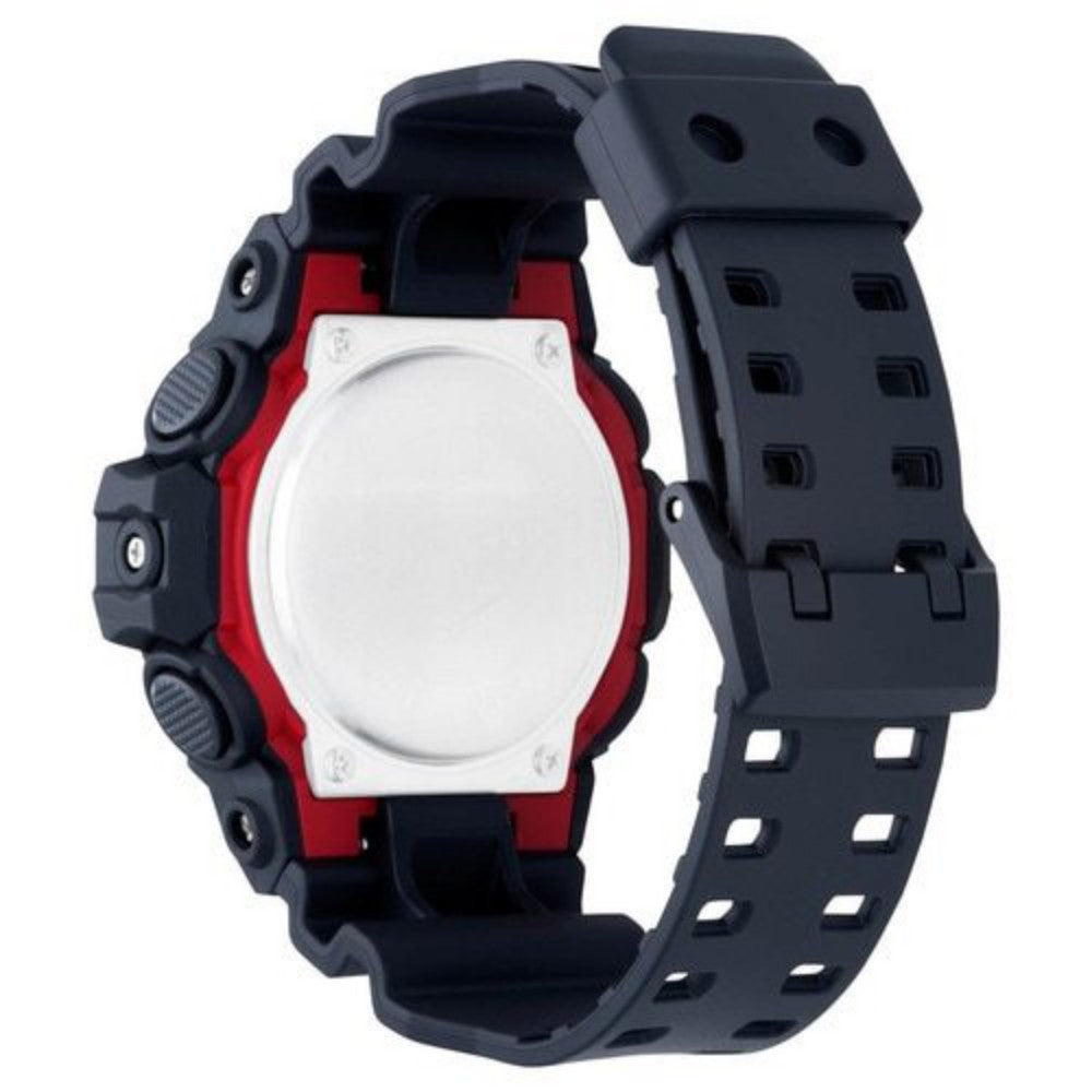 Casio G-SHOCK Black & Red Digital-Analogue Men's Watch - GA700-1A - Image 5