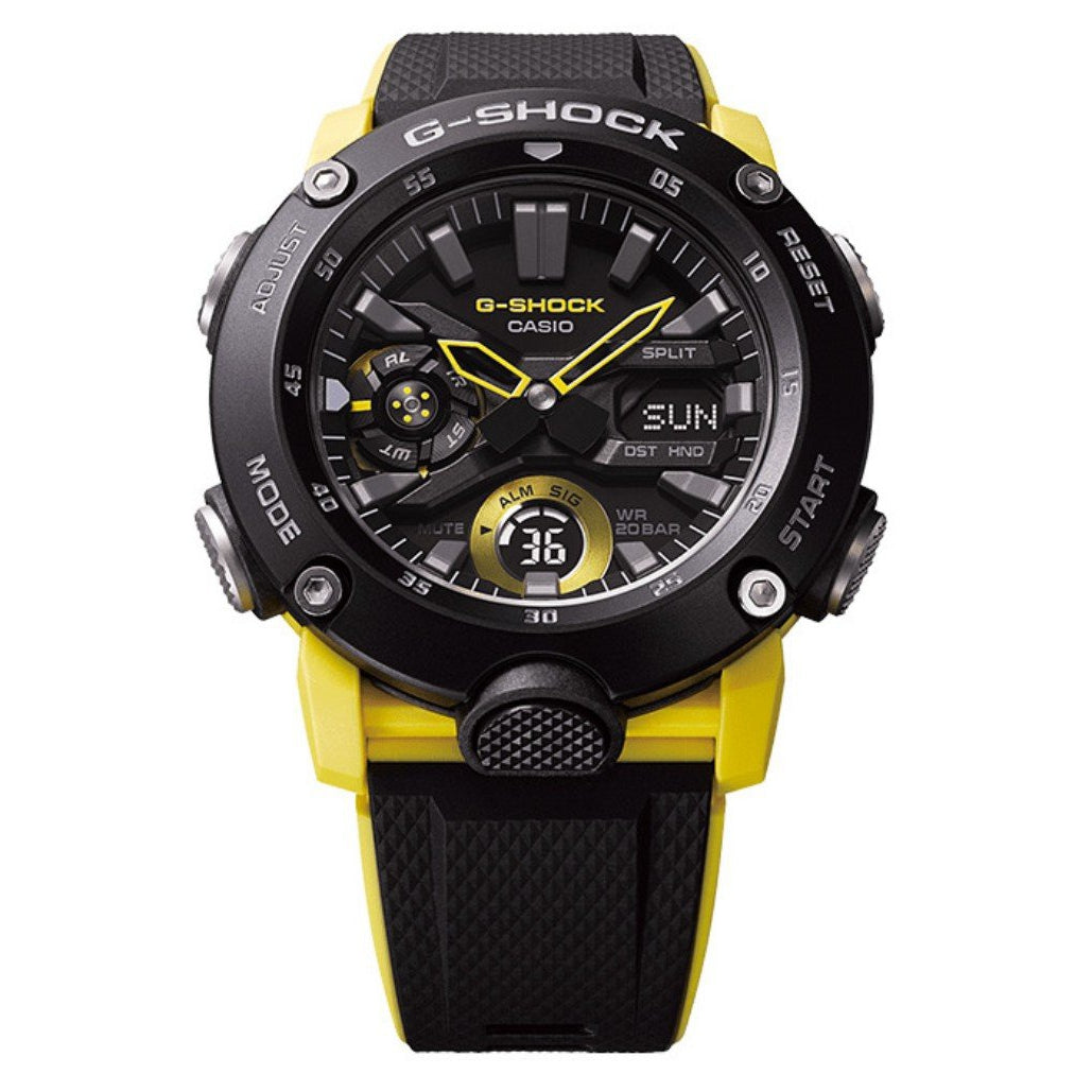 Casio G-SHOCK Carbon Core Guard Men's Watch - GA2000-1A9 - Image 3