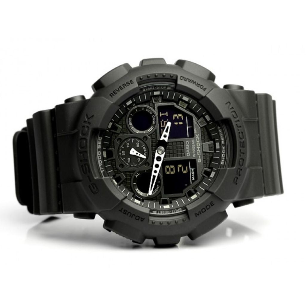 Casio G-SHOCK 55mm Duo Chrono Men's Watch - GA100-1A1 - Image 3