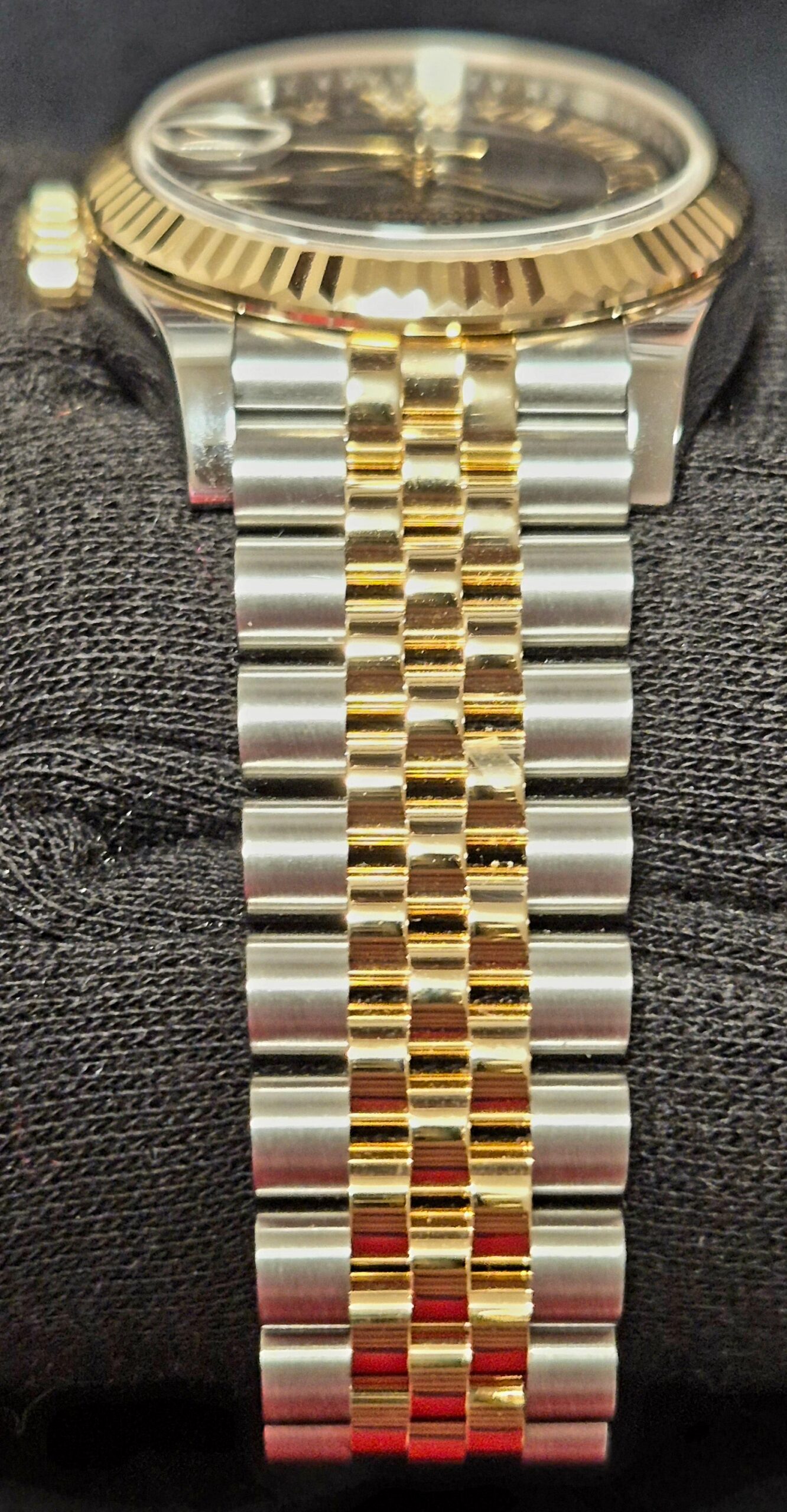 Rolex Datejust 31 Two Tone Yellow Gold Dark Grey Roman Numeral Diamond Dial Jubilee 278273 | 2024 | 31mm - Image 5